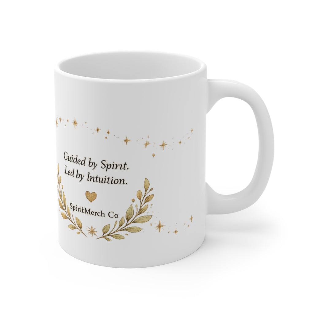 Coffee Comfort Clarity Mug — 11oz Inspirational Morning Coffee Cup